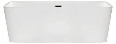 Obrázek produktu pro Balneo vana ROMA Volně stojící 170x80cm Akrylát Víko Klick-Klack Zátka antracitová