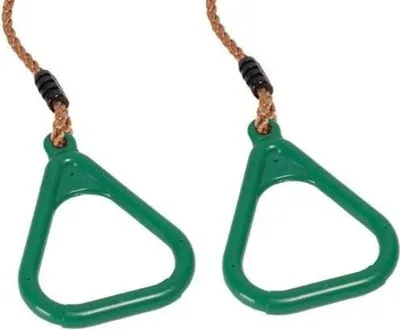 Obrázek produktu pro Vybavení tělocvičny Plastové gymnastické kruhy Příslušenství pro gymnastiku na hřišti Gymrings | Green