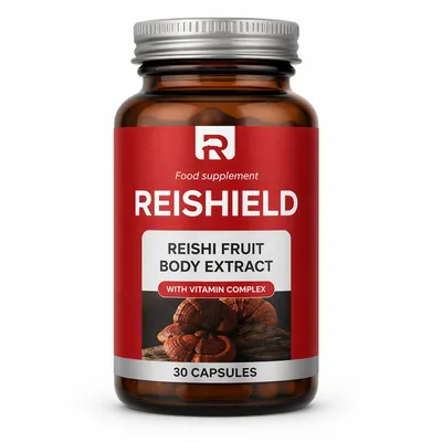Obrázok produktu pre Reishield – Podpora imunitného systému a každodenného dobrého pocitu – 30 kapsúl