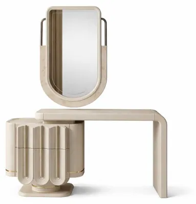 Productafbeelding van Slaapkamer set met make-up tafel en spiegel, luxueus design