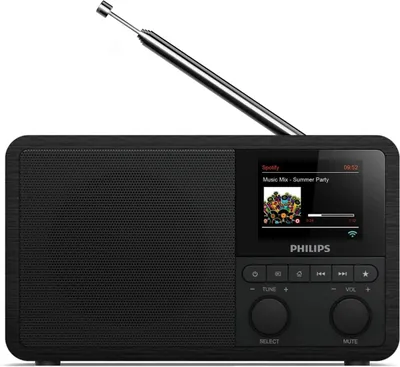Produktbild von Philips TAPR802/12 Radio Internet Digital Schwarz
