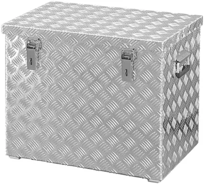 Produktbild von ALUTEC Riffelblechbox R120 Innen B600xT400xH500mm Inhalt ca. 120 Liter