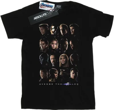 Produktbild von Marvel - "Avengers Endgame We Avenge The Fallen" T-Shirt für Herren BI9135 (L) (Schwarz)