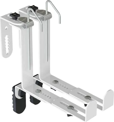 Produktbild von Blumenkastenhalter geli TYP U Metall 20 x 6,5 cm weiß