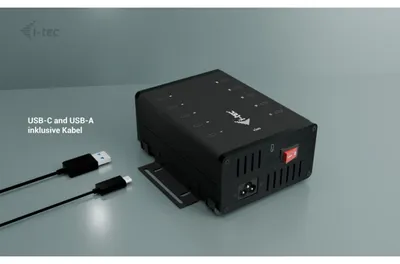Imagen del producto de D I-TEC: Estación de carga con 10 puertos USB-C