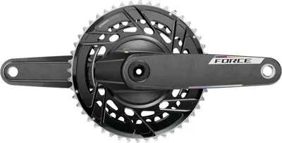 Produktbild von SRAM Force E1 Quarq Powermeter Kurbelgarnitur 160mm 50-37T - DUB Carbon Rennr...