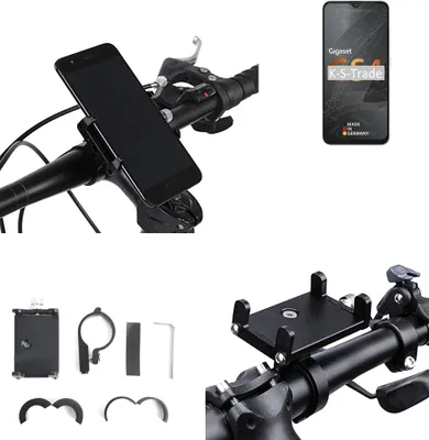Produktbild von K-S-Trade Handyhalterung für das Fahrrad kompatibel mit Gigaset GS4 Halter Lenkstange Fahrradhalterung Motorrad Bike Mount Befestigung Smartphone