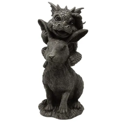 Image de Dragon de jardin « Bunny » - Jardin, décoration, figurine