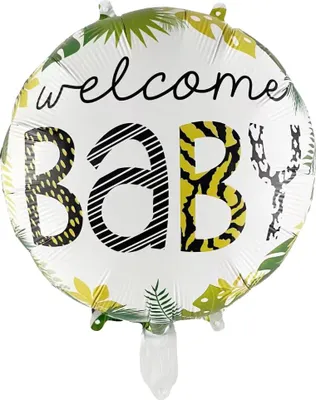 Produktbild von Folienballon Welcome Baby Ø 45 cm
