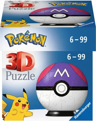 Produktbild von Puzzle-Ball Pokémon Meisterball Ravensburger 11564