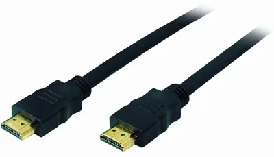 Produktbild von Goobay HDMI cable Standard/wE 1000 G, 10 m, HDMI Type A (Standard), HDMI Type A (Standard), Schwarz