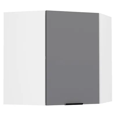 Produktbild von VCM Küchenschrank hängend | Maße ca. H. 60 x B. 57 x T. 57 cm | Eckschrank | Hängeschrank mit zwei Fächern | Küchenmöbel - Fasola