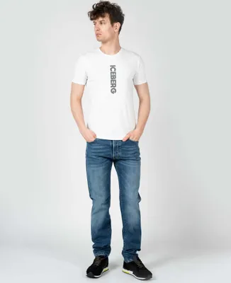 Zdjęcie produktu dla Iceberg T-Shirt "C-Neck" - F013639A - Biały- Rozmiar: XL(EU)