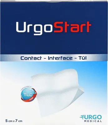 Zdjęcie produktu dla UrgoStart Tül, lipidokoloidowy opatrunek na rany z TLC-NOSF, 10 szt. WGA