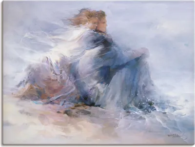 Produktbild von ARTland Leinwandbild Endlose Freiheit Größe: 60x45 cm