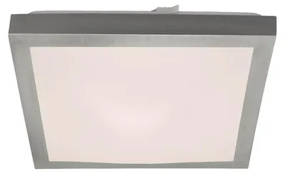 Produktbild von LED Deckenleuchte Backlighteffekt Kunststoff-Metall 3000K 12W Nickel Briloner