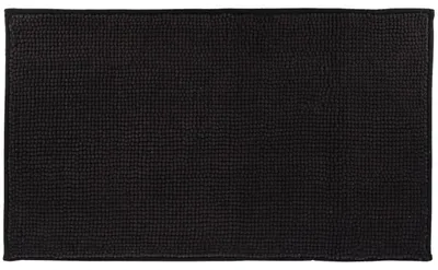 Immagine prodotto di Tendance Tappetino da bagno in microfibra - assorbente - nero - 45 x 75 cm