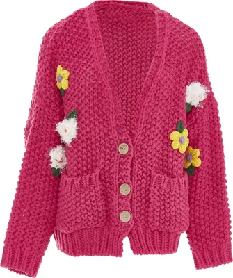 Produktbild von ebeeza damen strickjacke - pink, M