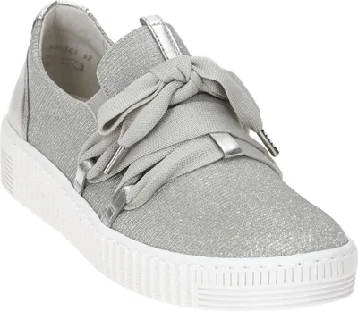 Produktbild von Gabor 63.333 Damenschuhe - sportliche Slipper - Halbschuhe silber Freizeit NEU