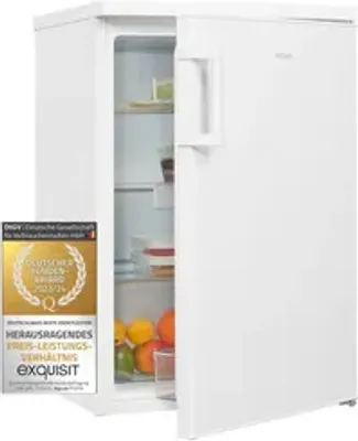 Produktbild von Exquisit Vollraumkühlschrank KS16-V-H-010E weiss | 133 l Nutzinhalt | Weiß