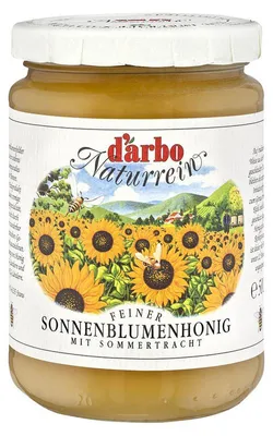 Produktbild von Darbo Sonnenblumenhonig Naturrein cremiger Brotaufstrich 500g