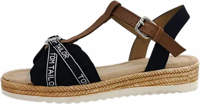 Produktbild von Tom Tailor Mädchen Sandale in Blau, Größe 33
