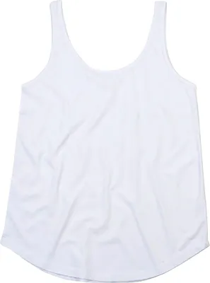 Image de Mantis Top femme, sans manches, coupe large BC2695 (M) (Blanc)