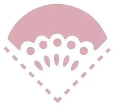 Produktbild von Dekorativer Ecklocher 2,5 cm, Chiffon – Dalprint