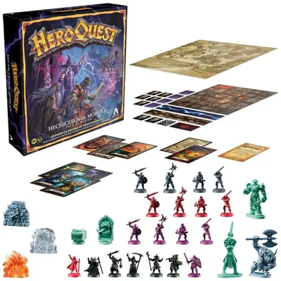 Image de HeroQuest Le Sorcier de Morcar Jeu de société espagnol