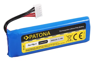 Immagine prodotto di Batteria PATONA per il diffusore JBL Flip 4