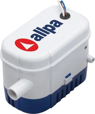 Obrázek produktu pro Tlakové čerpadlo s integrovaným plovákovým spínačem, 75 l/min, 24 V, 2,5 A, připojení hadice Ø 29 mm