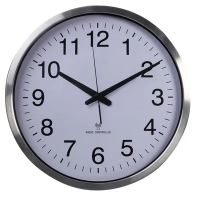 Immagine prodotto di Orologio da parete Perel 50 cm bianco e argento