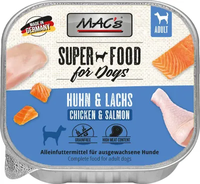 Immagine prodotto di MACs Dog Salmone e Pollo 150gx10