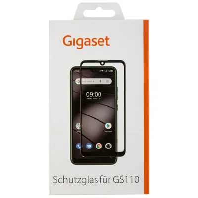 Produktbild von Peter Jäckel 17706, Gigaset, GS110, Staubresistent, Kratzresistent, Schwarz, Transparent, 1 Stück(e)