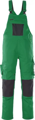 Produktbild von MASCOT® Leipzig Latzhose Größe 82C66, grün/schwarz | Packung (1 Stück)