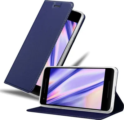 Obrázek produktu pro Cadorabo pouzdro na mobilní telefon pro Google PIXEL 2 XL Protective Case in Blue Cover Case Booklet