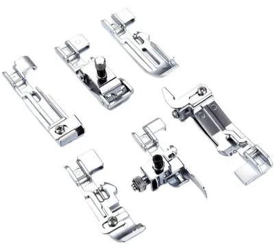 Produktbild von 6 Stück Overlock-Druckfuß für Nähzubehör