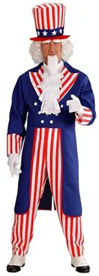 Zdjęcie produktu dla MR. AMERICA (frak, koszula z żabotem, spodnie, kapelusz) XL