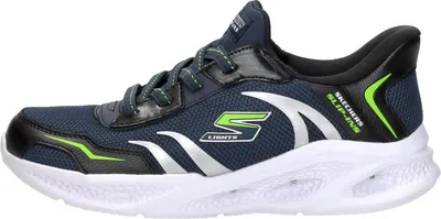 Produktbild von Skechers Slip-Ins: Meteor-Lights Klittenband Laag - Blauw - Maat 37