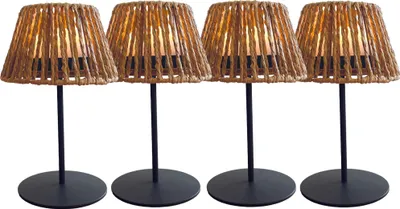 Produktbild von Set Mit 4 Kabellosen Led Tischlampen BOHEME h24cm