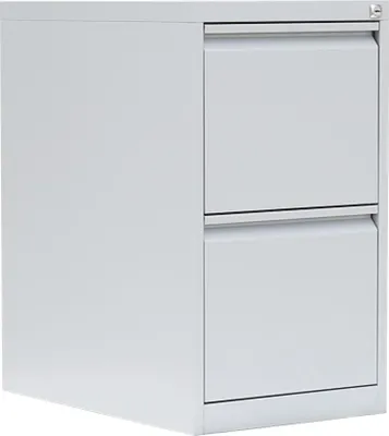 Produktbild von Büro Hängeregistratur Bürocontainer 70x40x62cm mit 2 Schüben Lichtgrau 560210