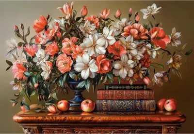Produktbild von CASTORLAND Puzzle Blumenabend 1000 Stü ck