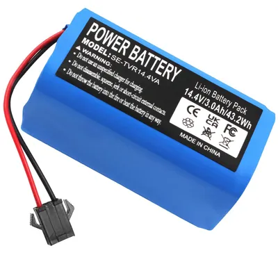Staubsauger-Akku 3000 mAh 14,4 V Li-Ion für Goovi D380
