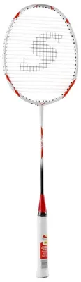 Productafbeelding van SMJ Sport - Badmintonracket "Teloon Tsunami" PP4219 (één maat) (rood/zwart)