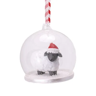 Produktbild von Schaf Dome Weihnachtskugel  - Sass & Belle