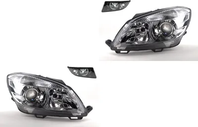 Produktbild von Johns, Scheinwerfer Satz Halogen kompatibel zu Skoda Fabia 54 04/10- 12/14 H7 H7 +Nebel 5J0941701C 5J0941699C 5J0941702C 5J0941700C 5J1941017D 5J19410