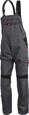 Produktbild von Kübler Latzhose anthrazit/schwarz 65%Polyester/35%Baumwolle Gr. 46