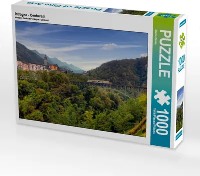 Produktbild von Calvendo Intragna - Centovalli 1000 Teile Puzzle quer 640x480mm, Kruse Joana; 7358020
