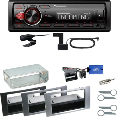 Produktbild von Pioneer MVH-330DAB Bluetooth DAB Einbauset für Ford Focus C-Max Fiesta Transit