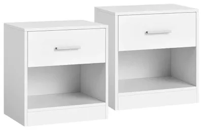Zdjęcie produktu dla Stolik boczny Autronic 39x28cm-mdf ANT-E1081 WT